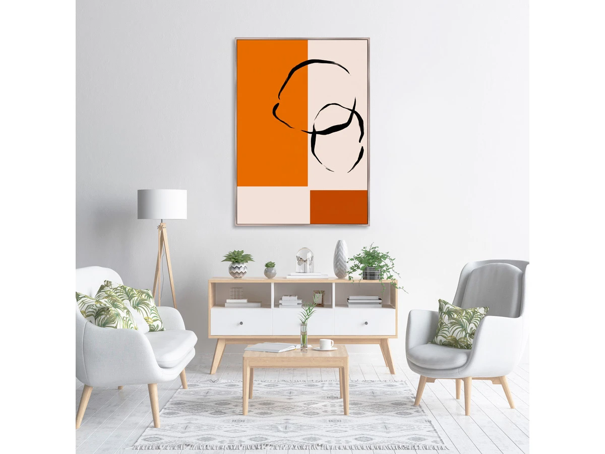 Репродукция картины на холсте Lemons in geometry 640545  - фото 7