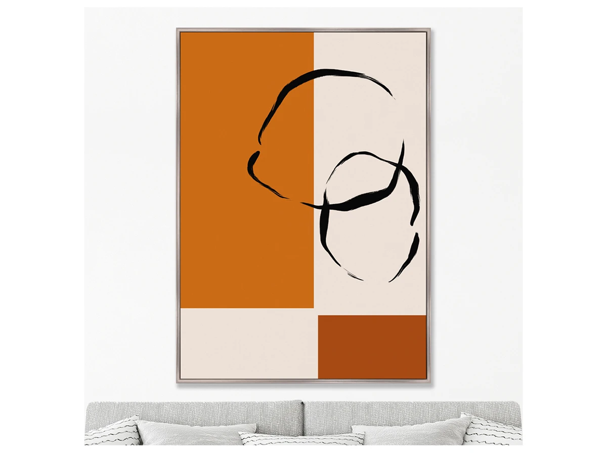 Репродукция картины на холсте Lemons in geometry 640545  - фото 4