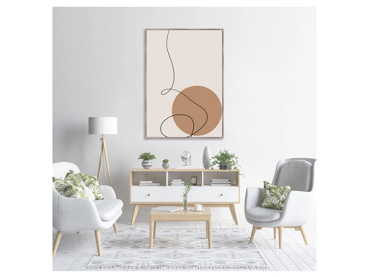 Репродукция картины на холсте The Sun goes down 640573