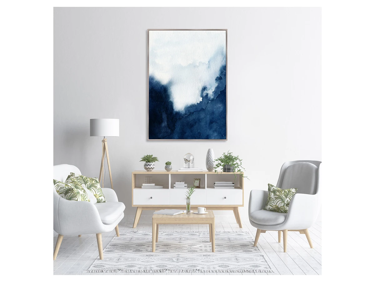 Репродукция картины на холсте Big wave splash! 640579