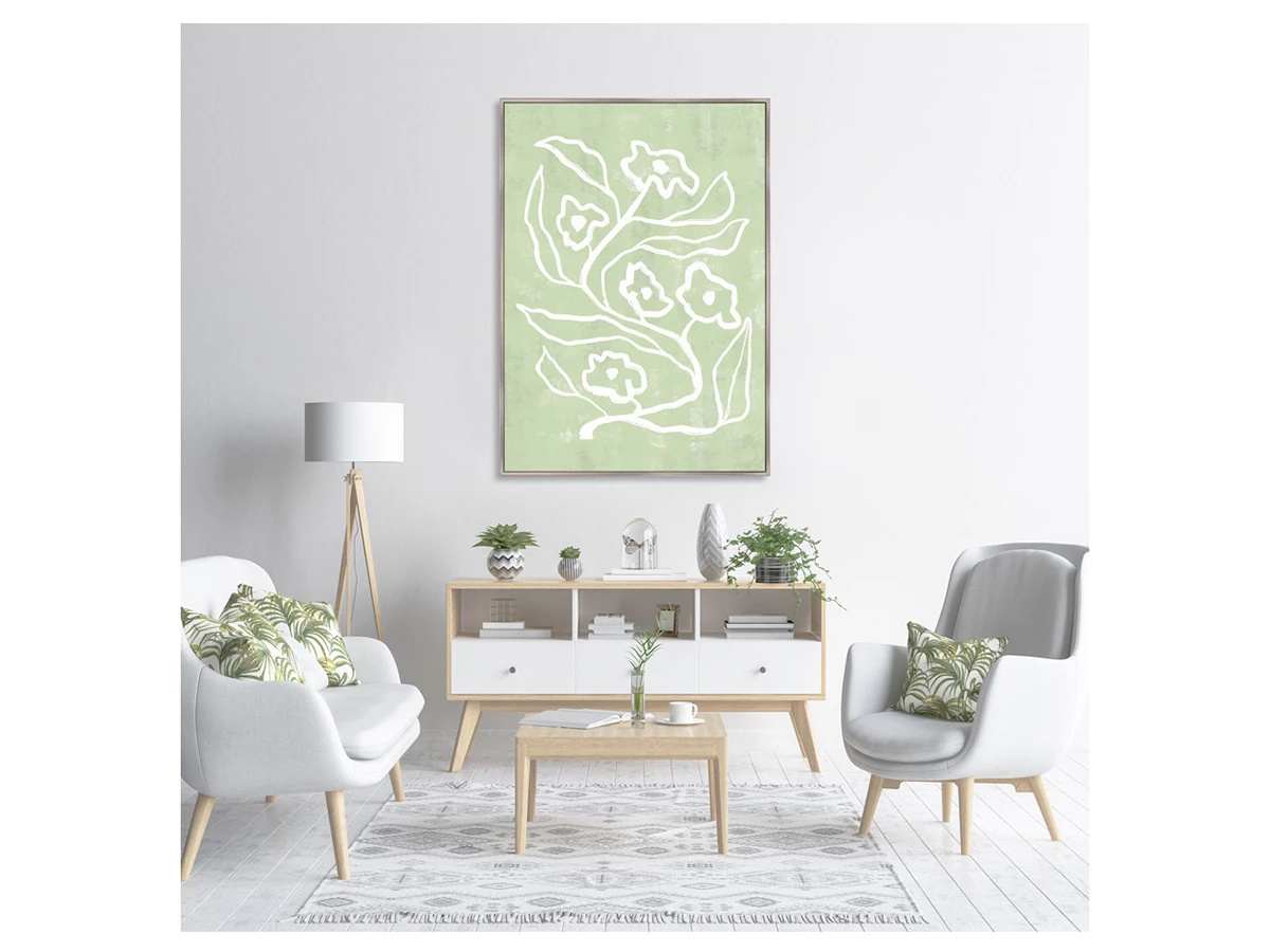 Репродукция картины на холсте Branches in color, No2 640582