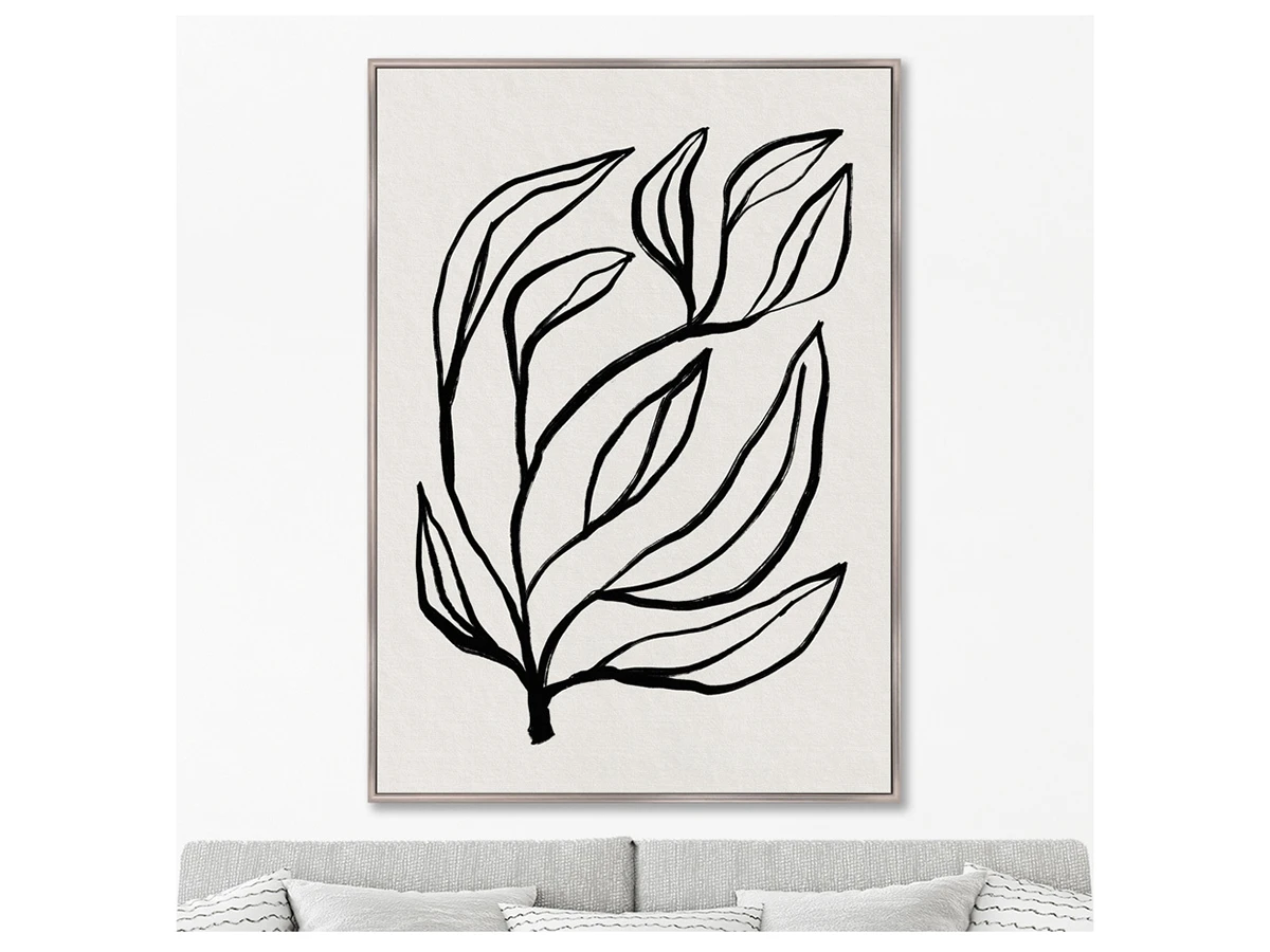 Репродукция картины на холсте Branches in color, No8 640587  - фото 4