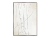 Репродукция картины на холсте Fine threads No1