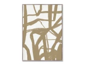 Репродукция картины на холсте Пространственные тропы, 2020г.