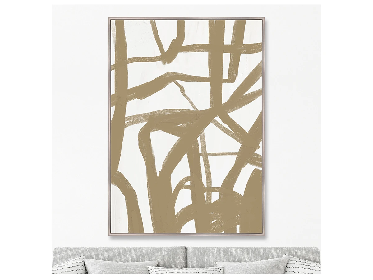 Репродукция картины на холсте Пространственные тропы, 2020г. 640601  - фото 4