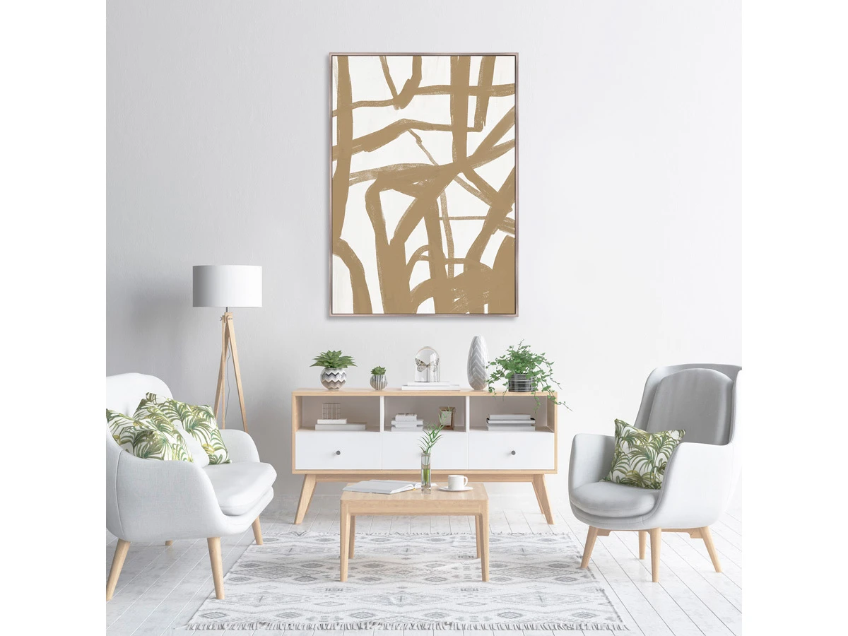 Репродукция картины на холсте Пространственные тропы, 2020г. 640601  - фото 7