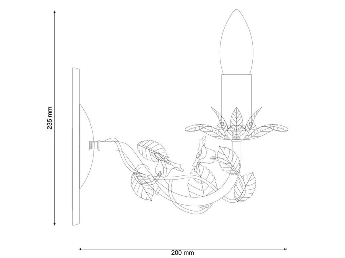 Бра Fiori Di Rose 933215  - фото 2