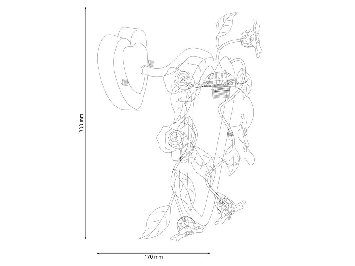 Бра Fiori Di Rose 933257  - фото 2