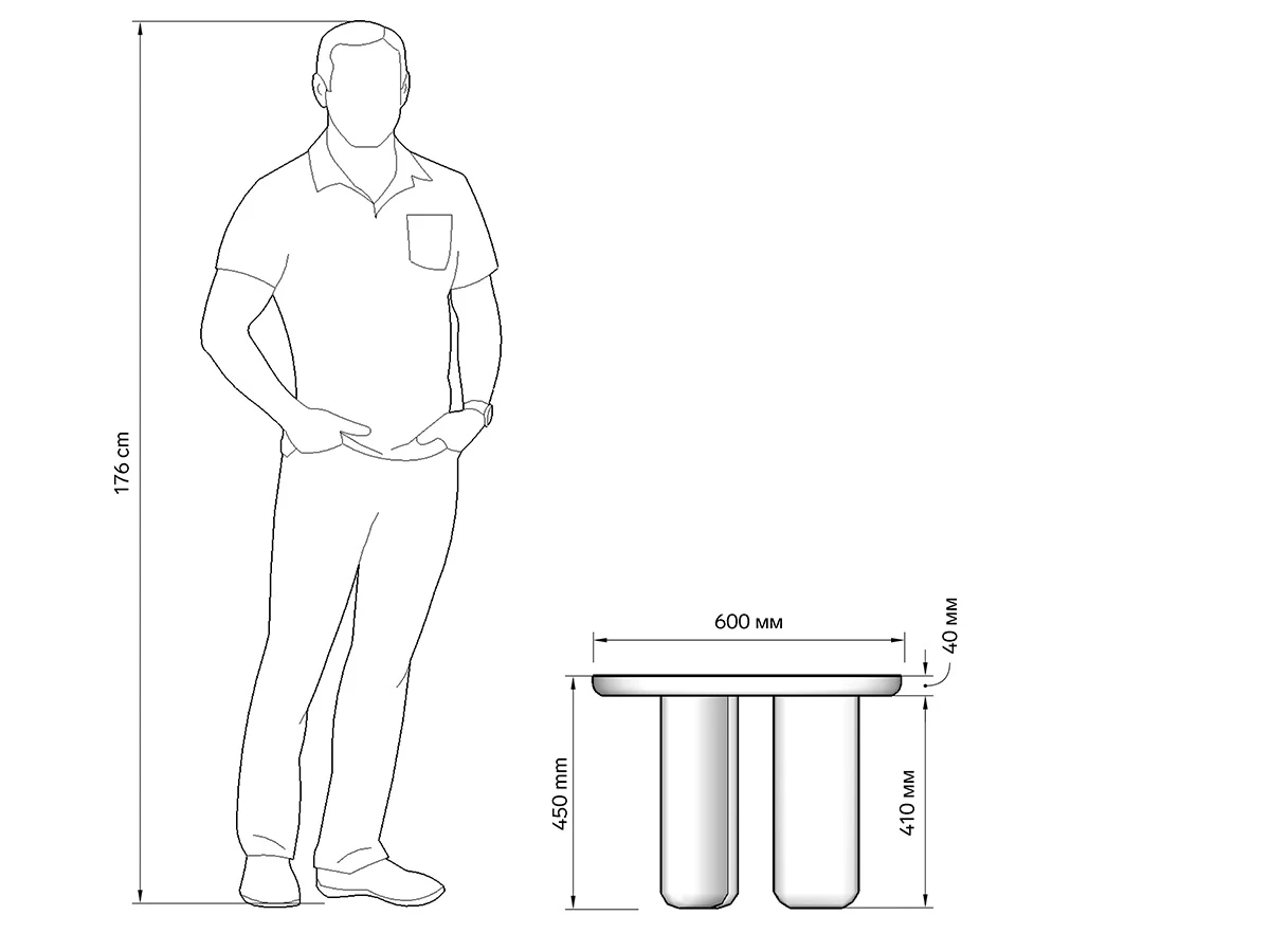 Стол Crooked 933430  - фото 4