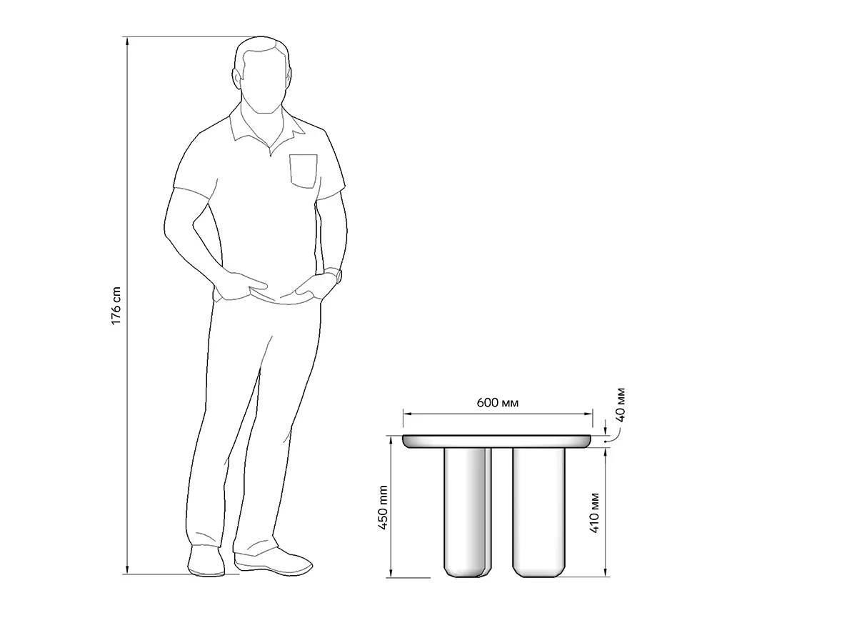 Стол Crooked 933432  - фото 4