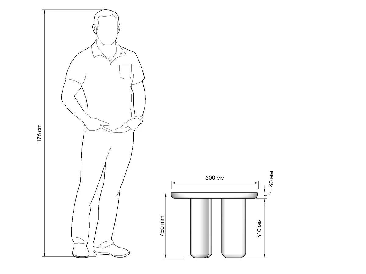 Стол Crooked 933447  - фото 4