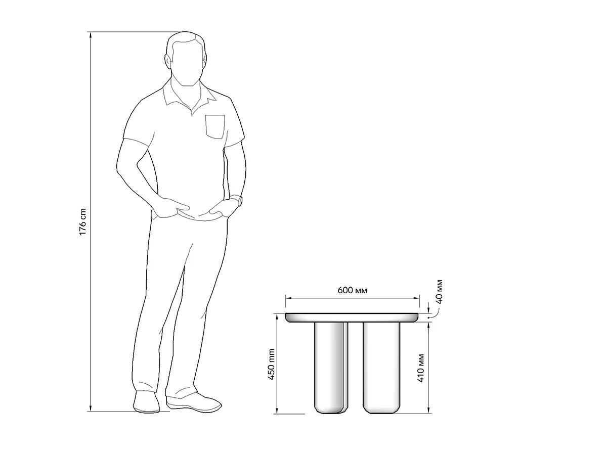 Стол Crooked 933470  - фото 3