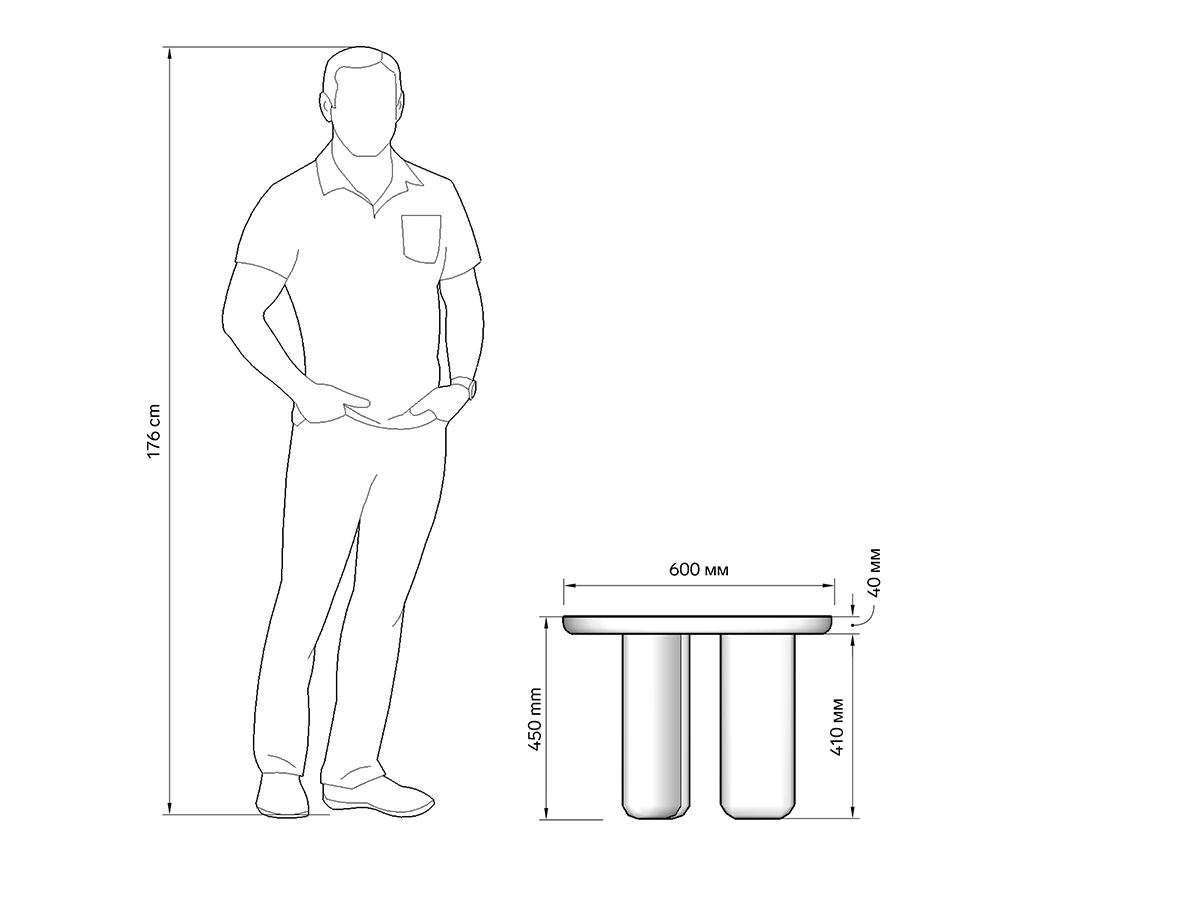 Стол Crooked 933472  - фото 3