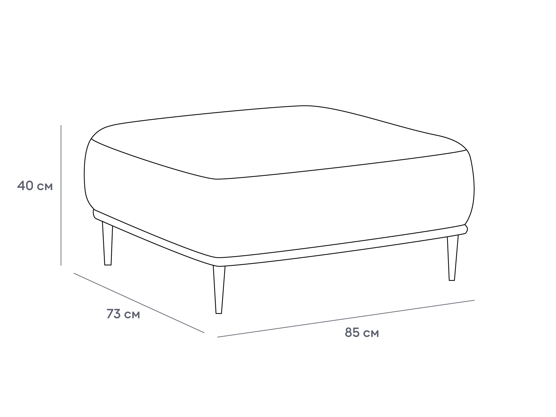 Пуф Portofino 933508  - фото 3