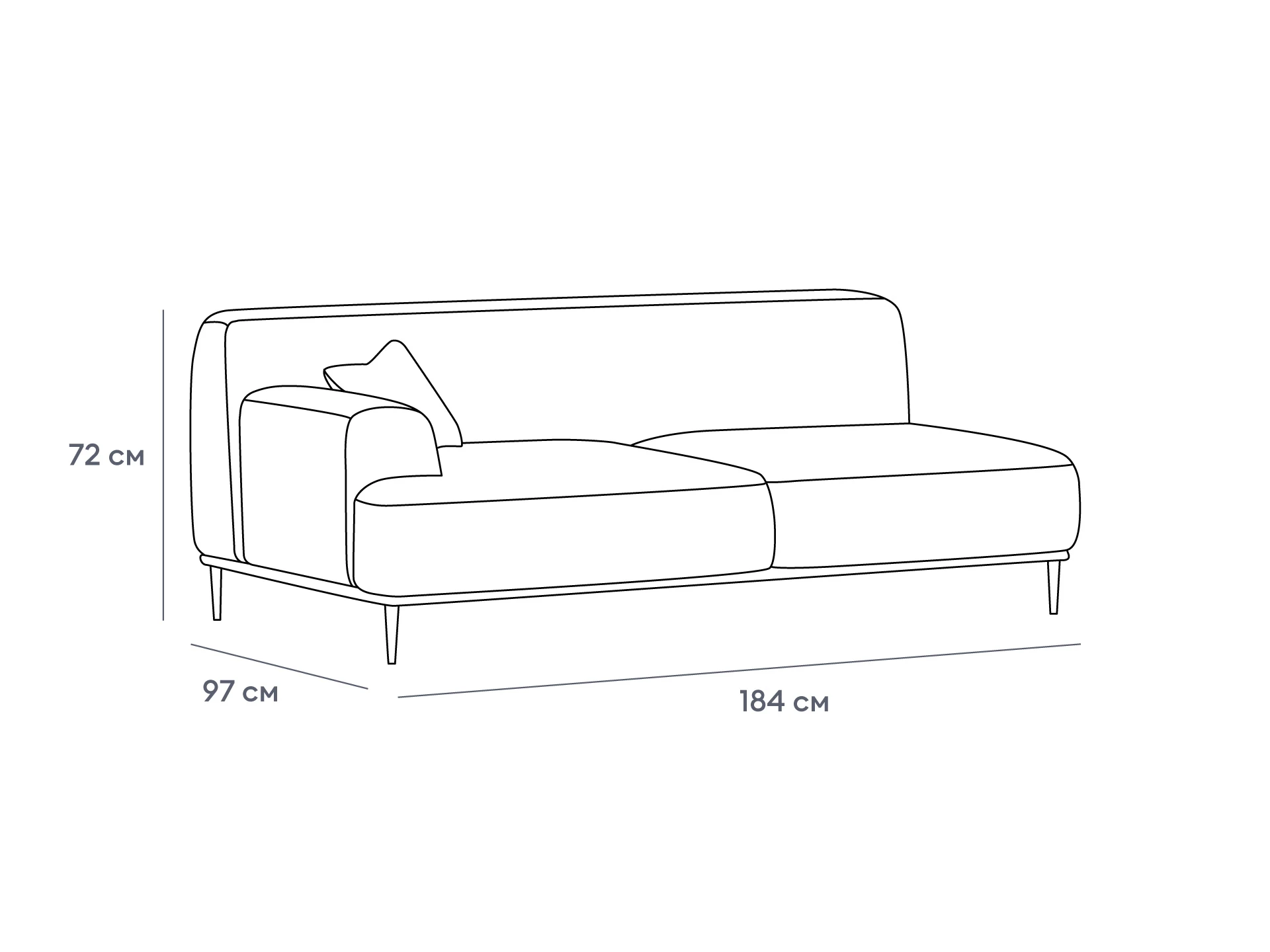 Завершение Portofino большое левое 933537  - фото 3