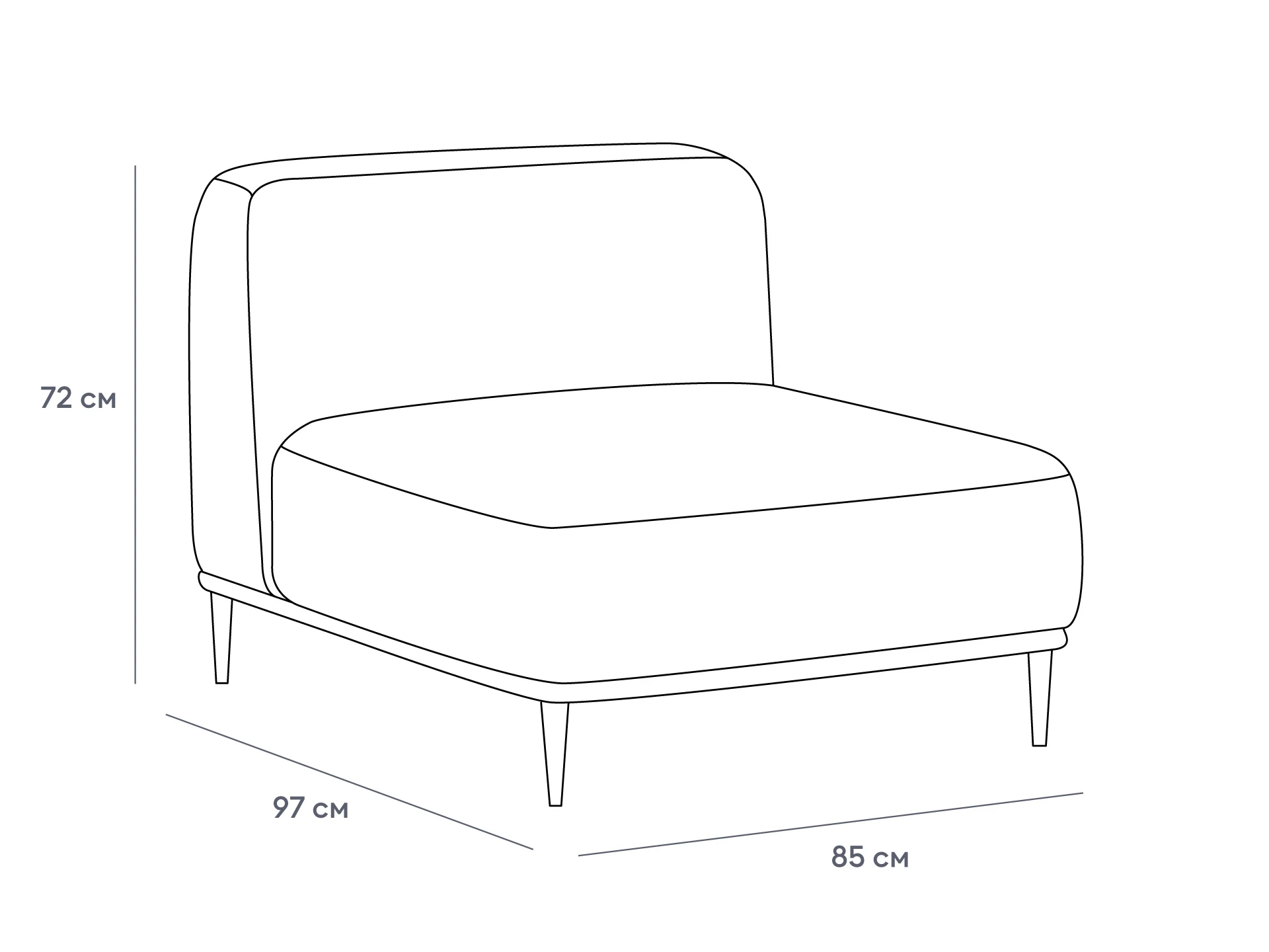 Секция Portofino одинарная 933562  - фото 3