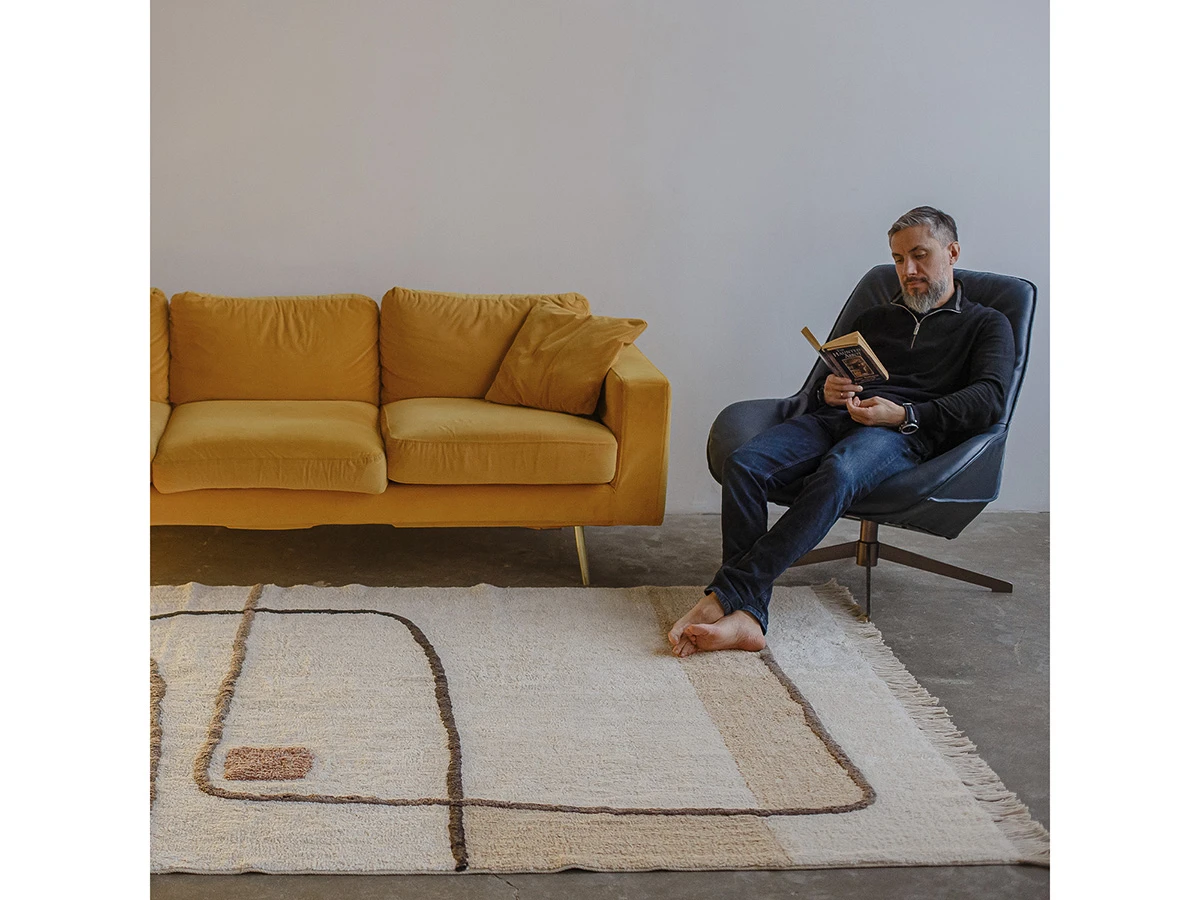 Хлопковый ковер KEYNA 934421  - фото 8