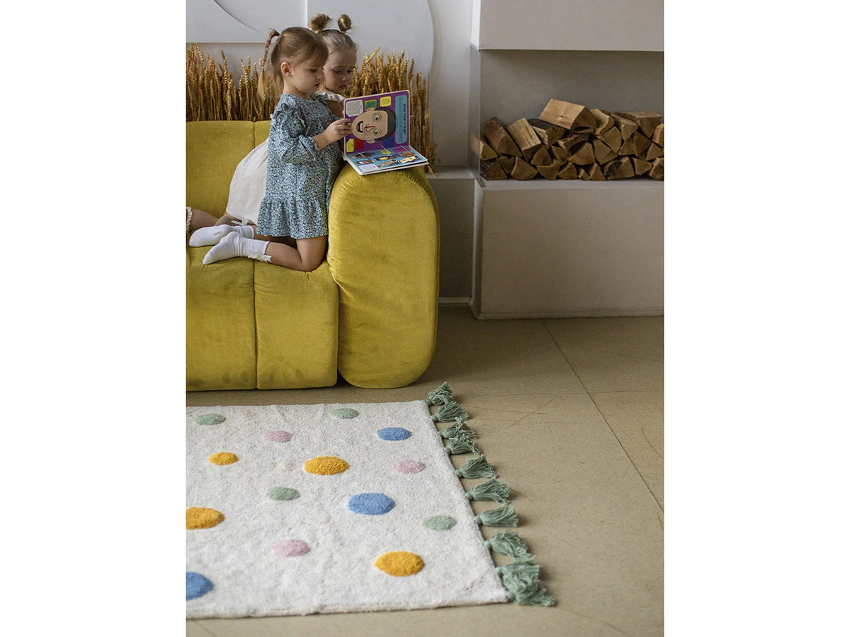 Хлопковый ковер LOVELY DOTS 934425  - фото 7
