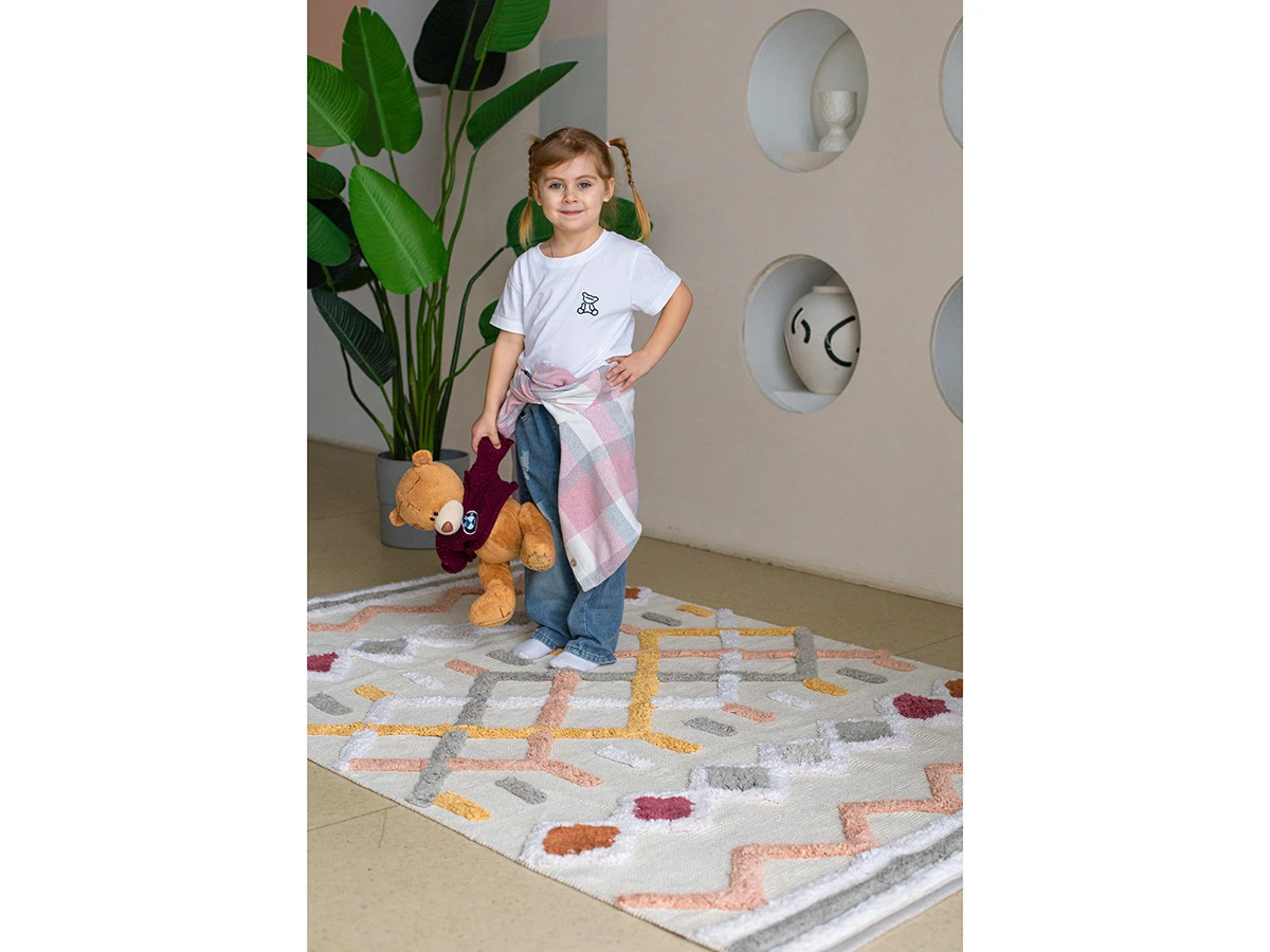 Хлопковый ковер DREAMS OF GEOMETRY 934426  - фото 9