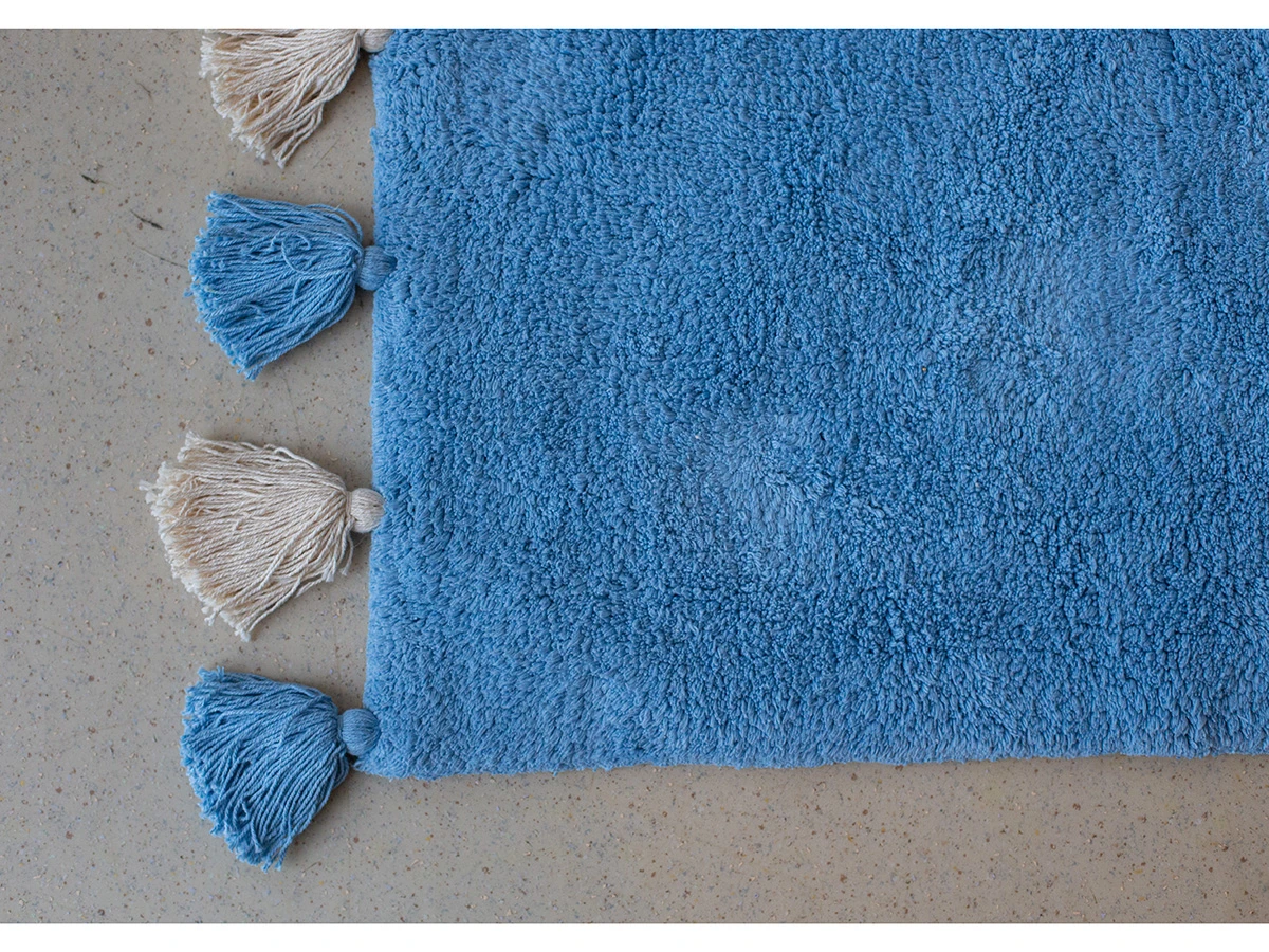 Хлопковый ковер COLORFUL BLUE 934427