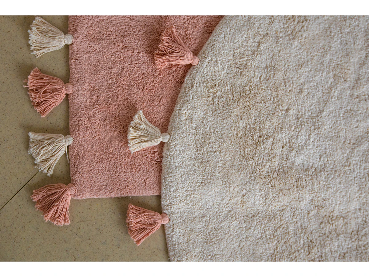 Хлопковый ковер COLORFUL PINK 934428  - фото 4