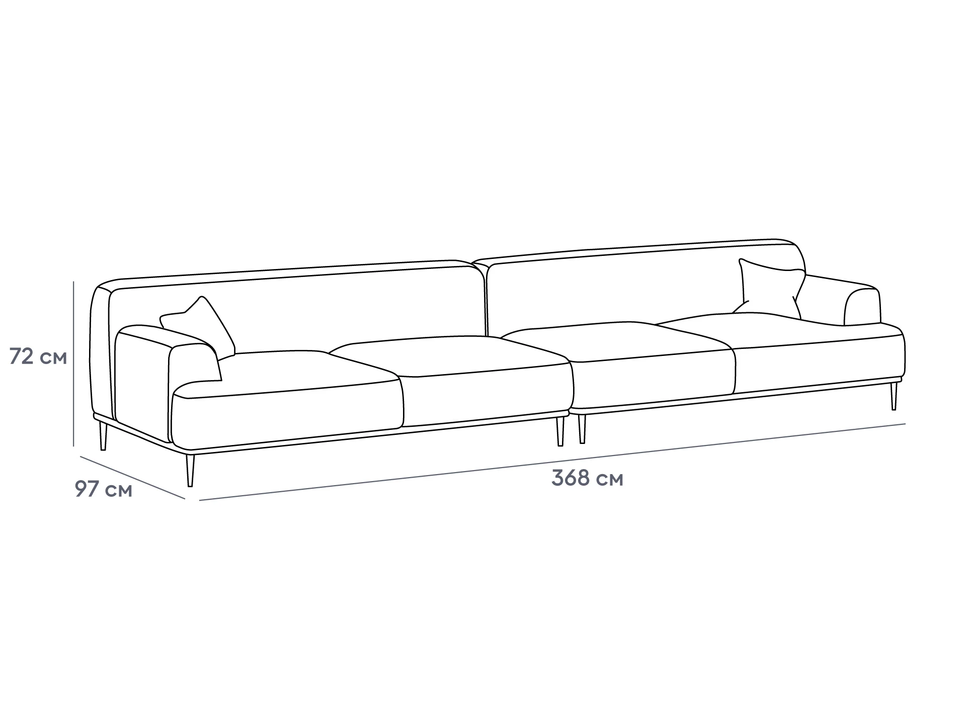 Диван Portofino 934440  - фото 3