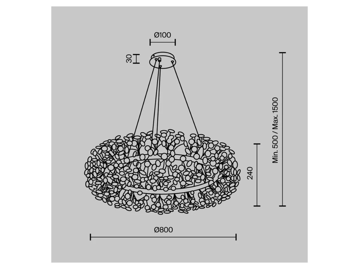 Подвесной светильник MODESTYLE 936611