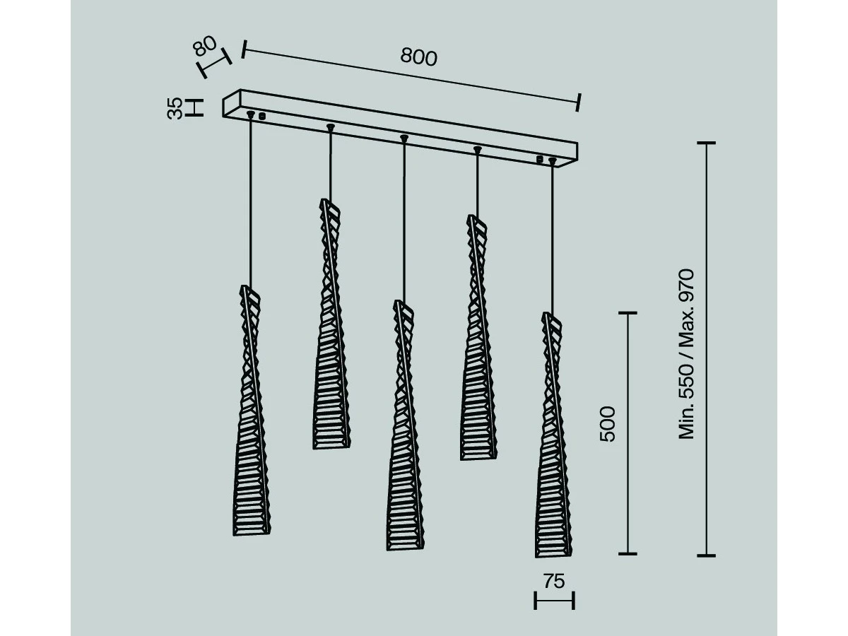 Подвесной светильник MODESTYLE 936700  - фото 3