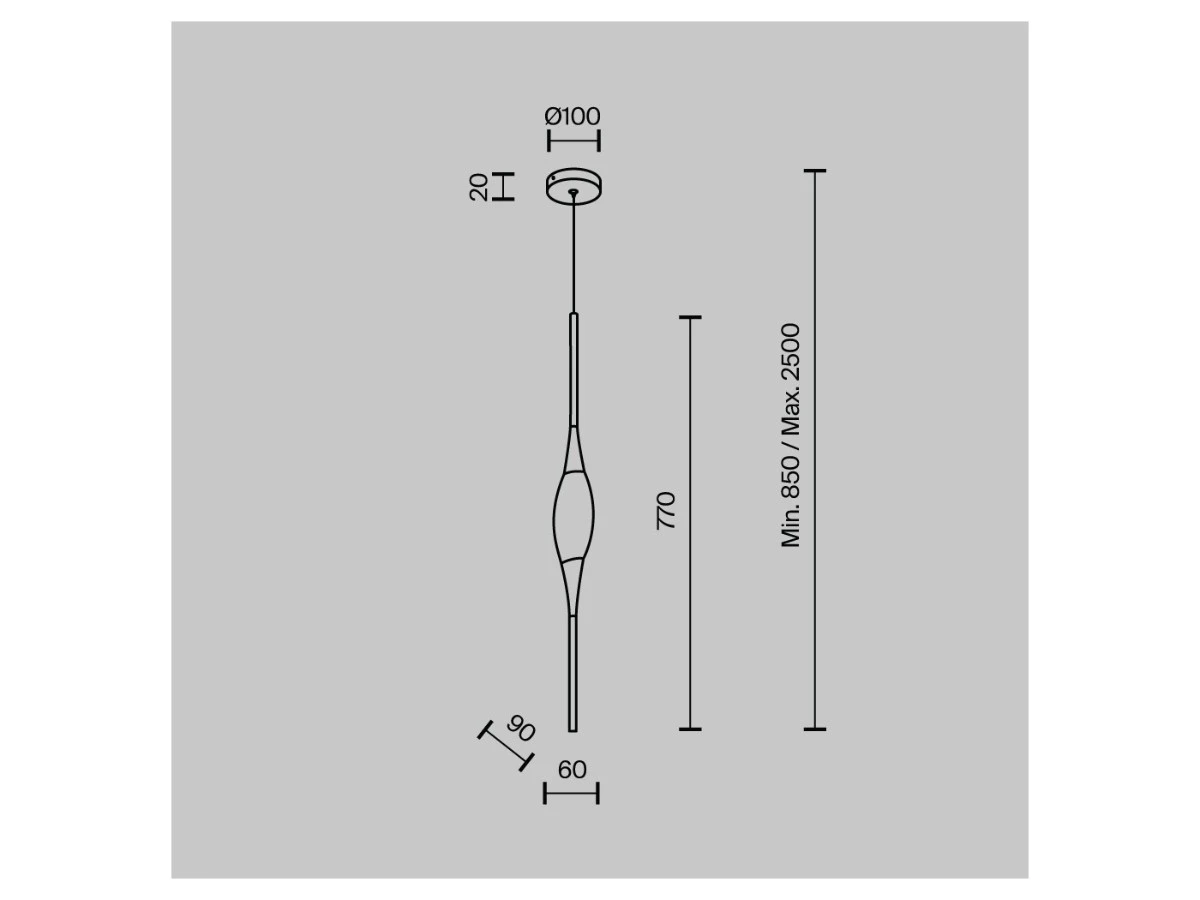 Подвесной светодиодный светильник Modelux Modestyle 936703