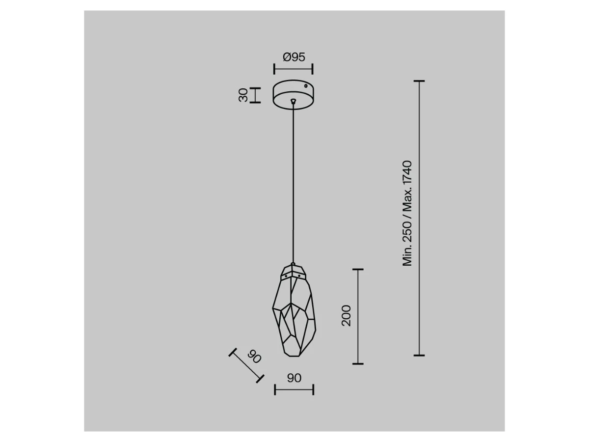 Подвесной светильник MODESTYLE 936887