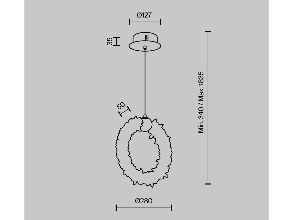Подвесной светодиодный светильник Modelux Modestyle 937000  - фото 4