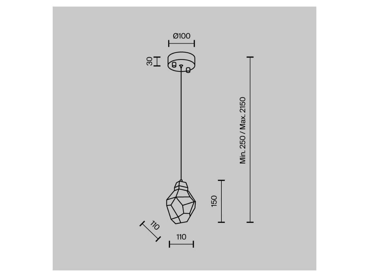 Подвесной светодиодный светильник Modelux 937049
