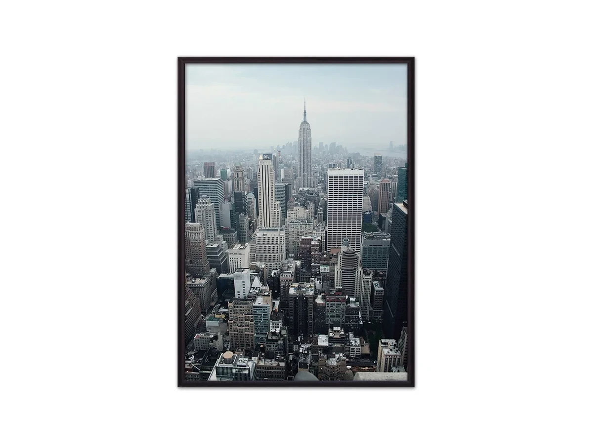 Постер в рамке Панорама Нью-Йорка 21х30 см 645154  - фото 1