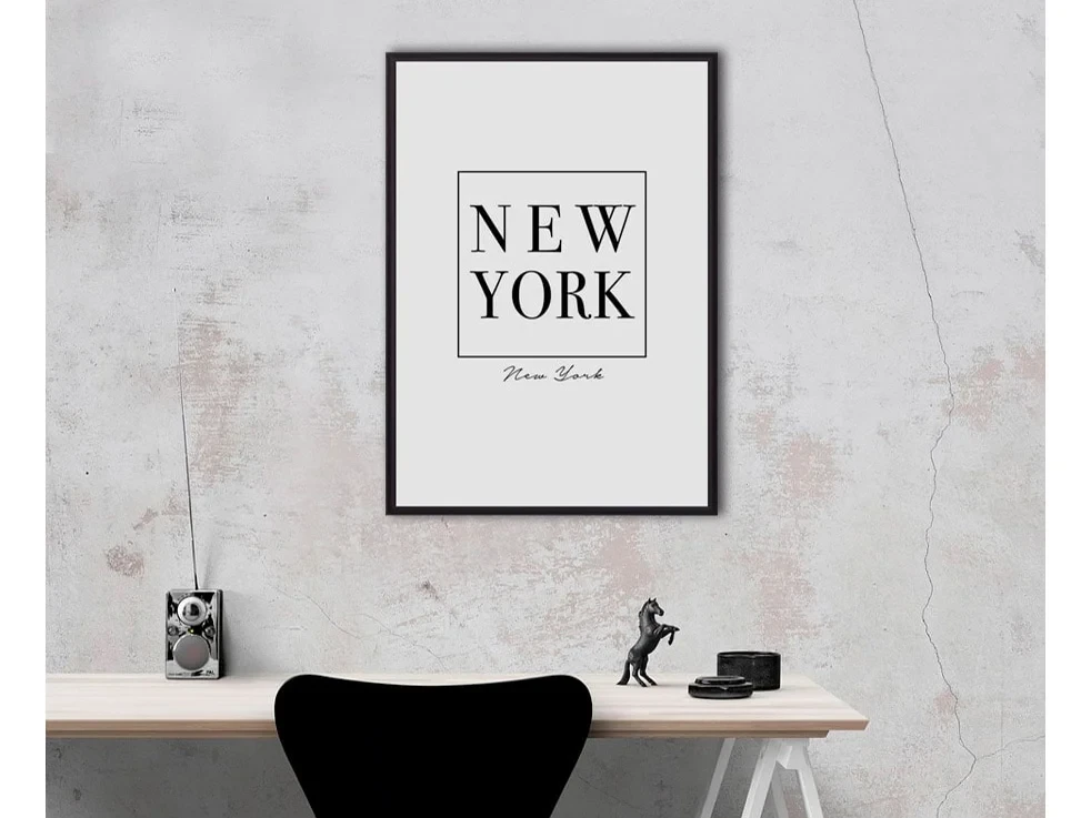 Постер в рамке New-York 21х30 см 645182  - фото 3