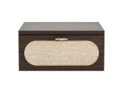 Подвесная прикроватная тумба с ротангом Vishera