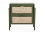 Прикроватная тумба с ротангом Vishera