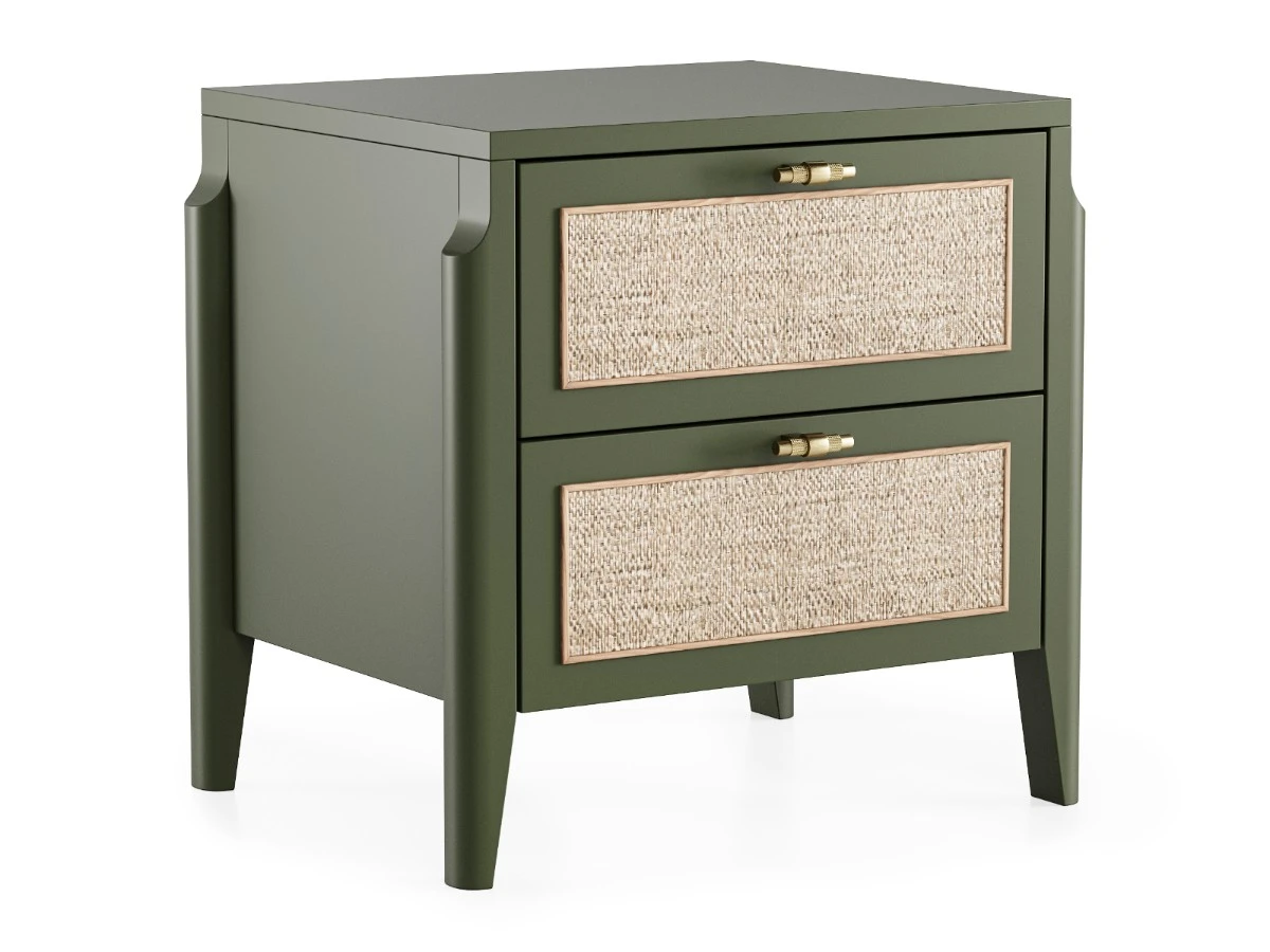 Прикроватная тумба с ротангом Vishera 939745