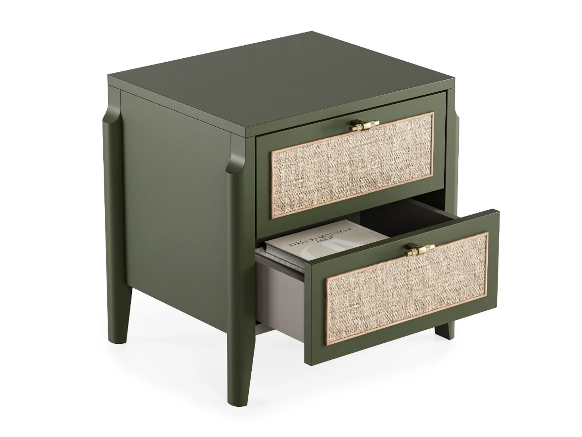 Прикроватная тумба с ротангом Vishera 939745  - фото 4