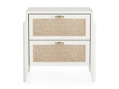 Прикроватная тумба с ротангом Vishera