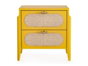 Прикроватная тумба с ротангом Vishera