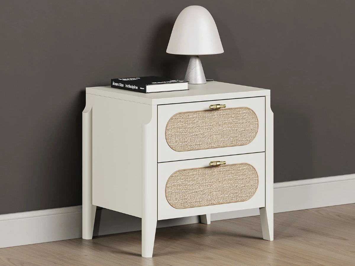 Прикроватная тумба с ротангом Vishera 939756  - фото 3