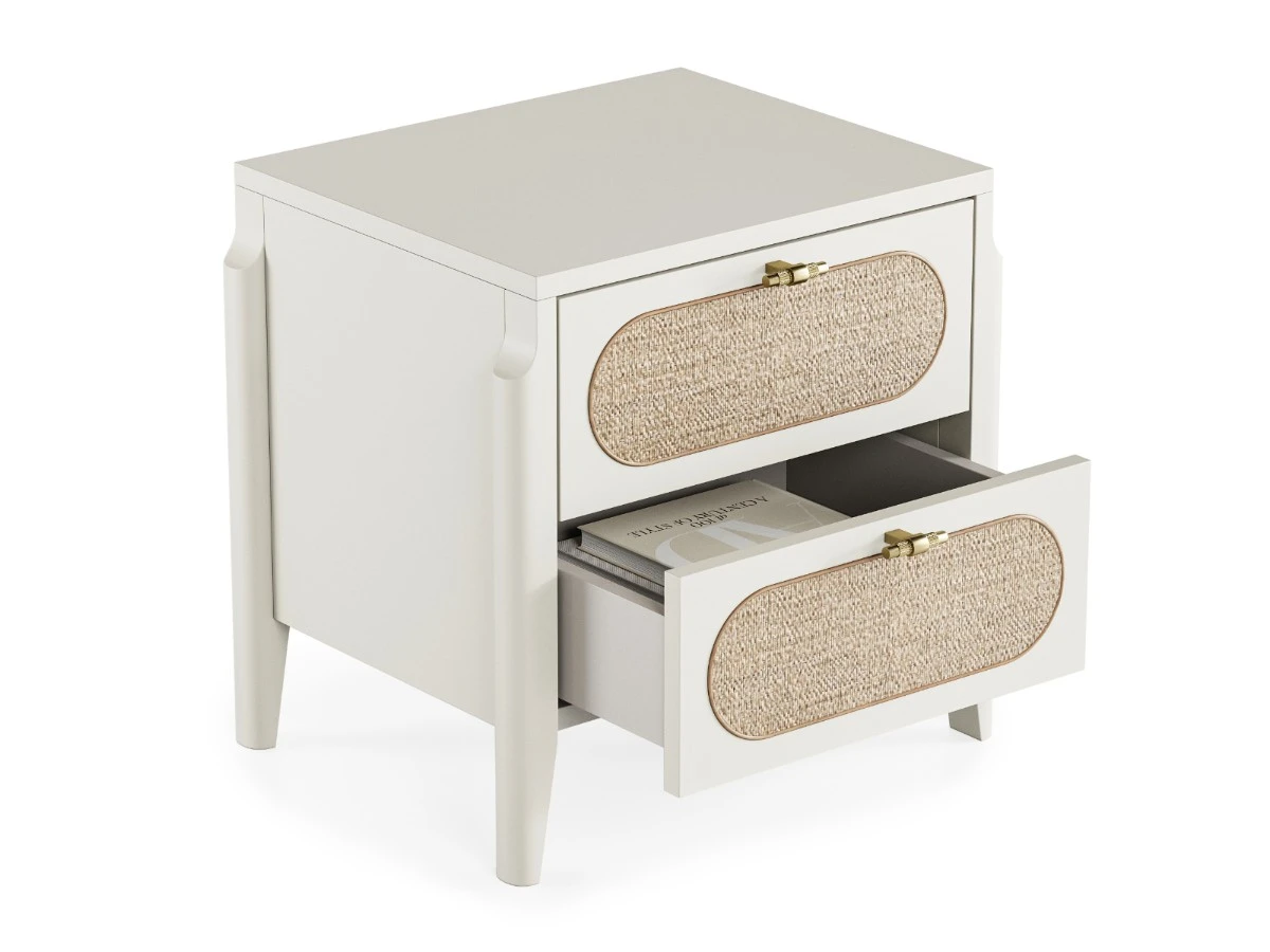 Прикроватная тумба с ротангом Vishera 939756  - фото 4