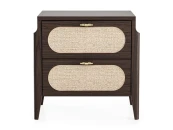 Прикроватная тумба с ротангом Vishera