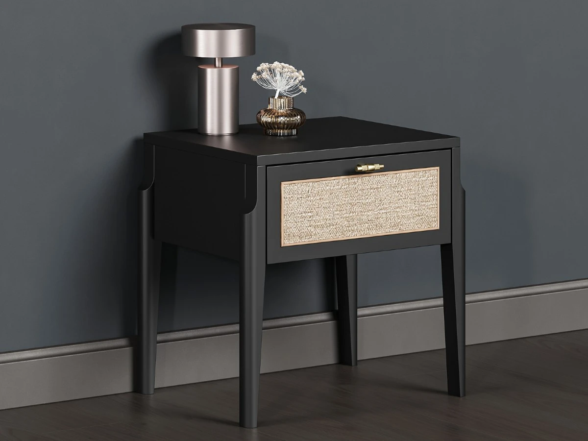 Прикроватная тумба с ротангом Vishera 939763  - фото 3