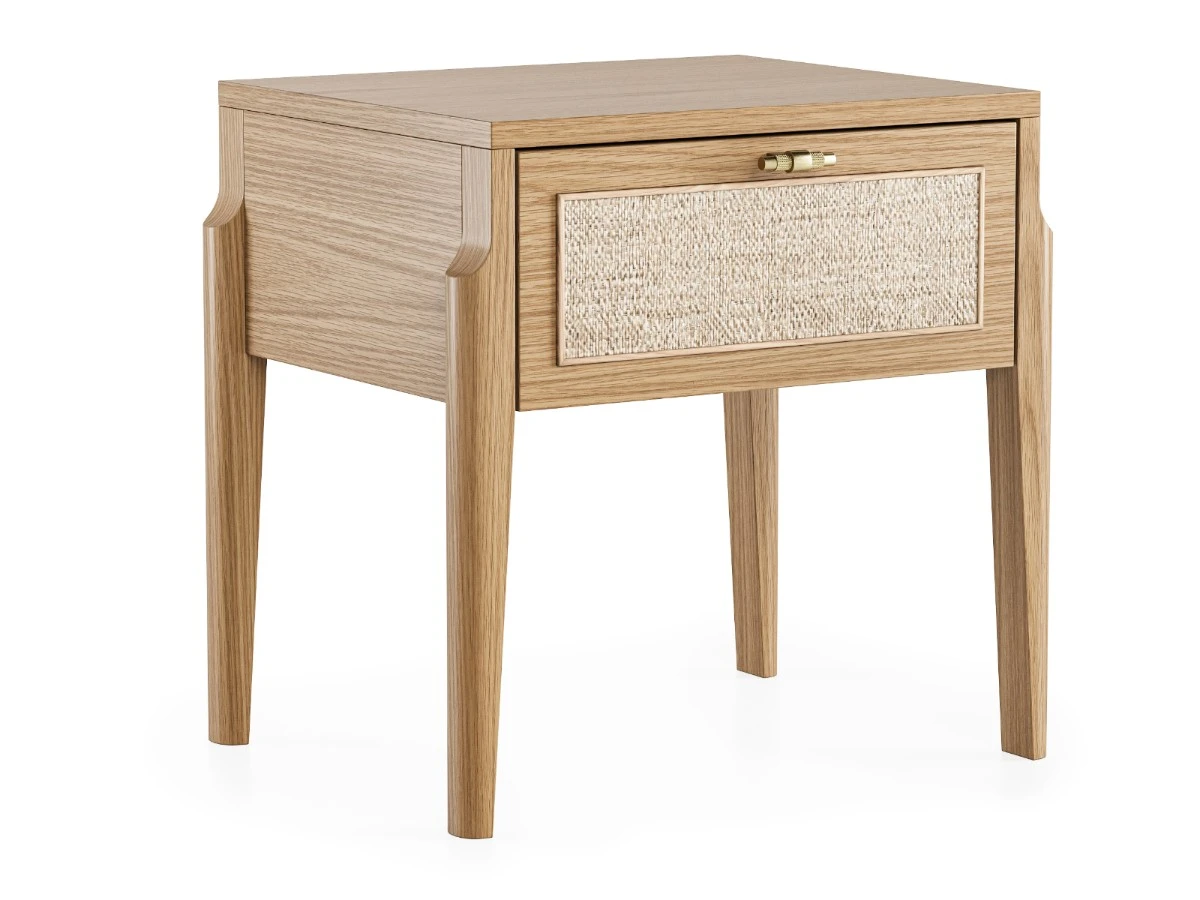 Прикроватная тумба с ротангом Vishera 939765