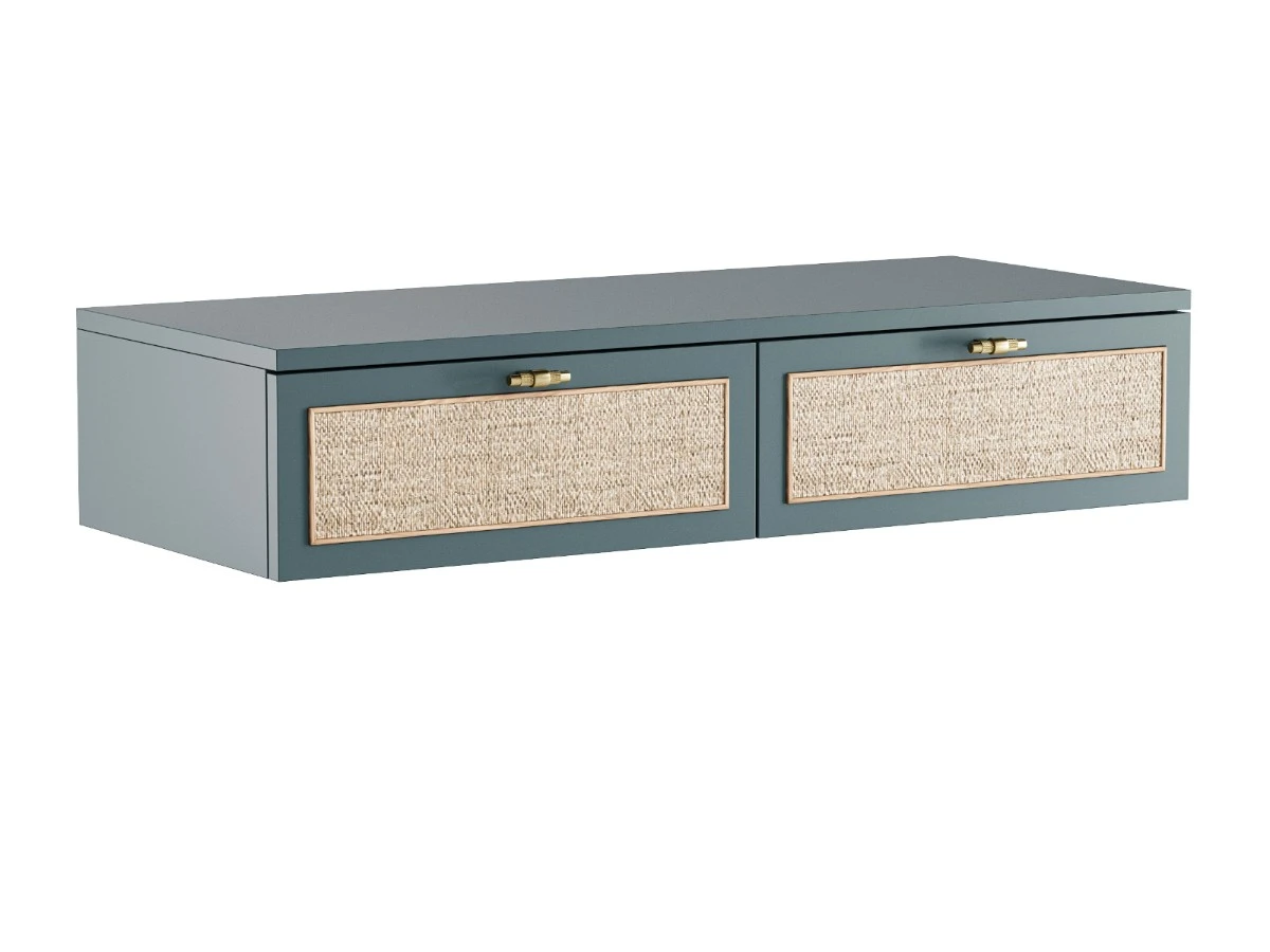 Консоль подвесная с ротангом Vishera 939766