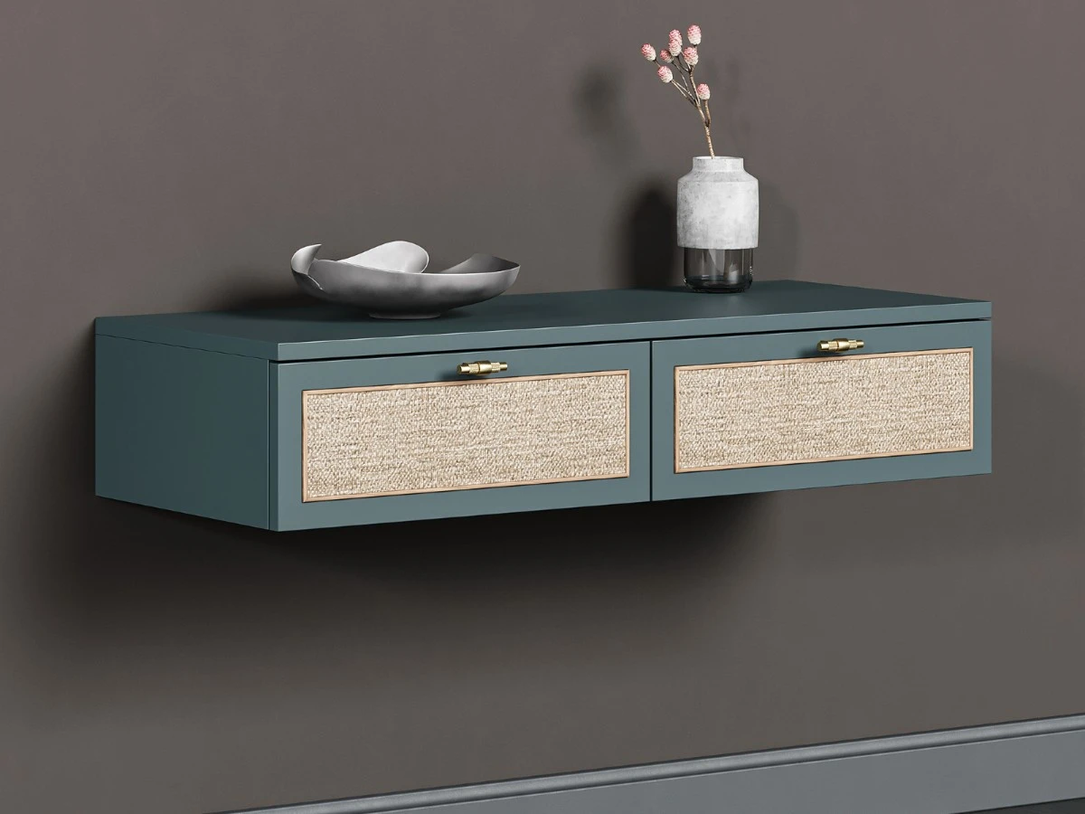 Консоль подвесная с ротангом Vishera 939766  - фото 3