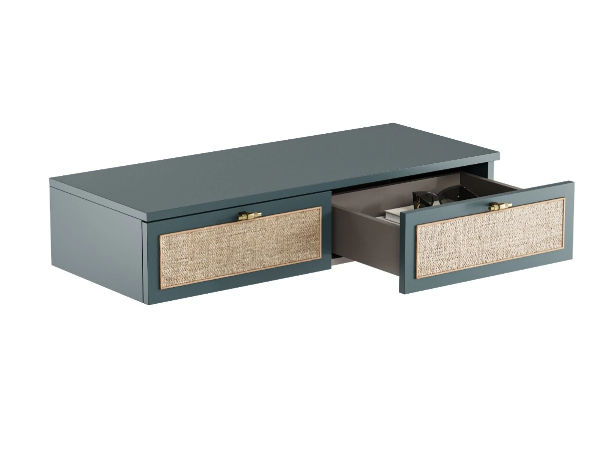 Консоль подвесная с ротангом Vishera 939766  - фото 4