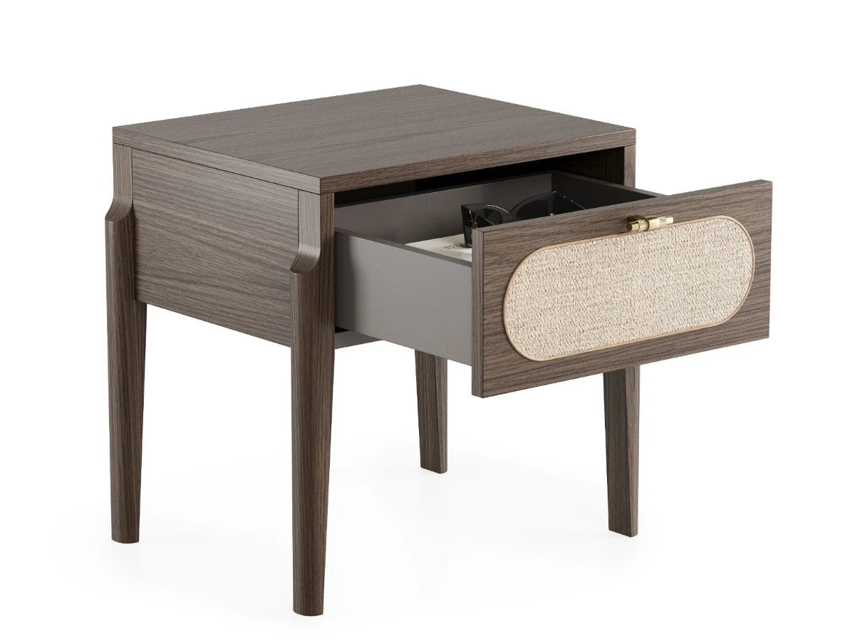 Прикроватная тумба с ротангом Vishera 939771  - фото 4