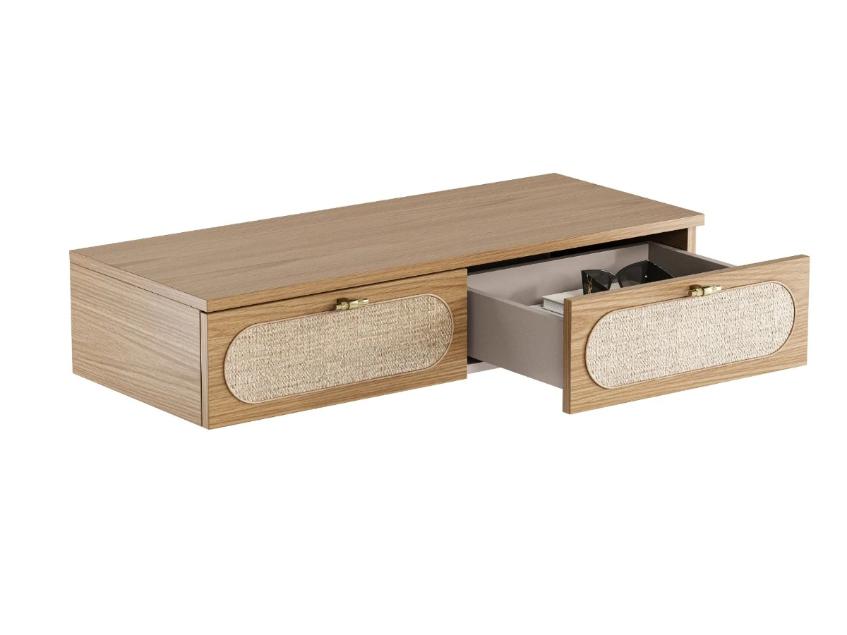 Консоль подвесная с ротангом Vishera 939775  - фото 4